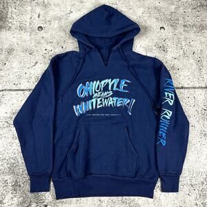 Vintage Ohiopyle Whitewater Hoodie 80s Size Medium (21.527)